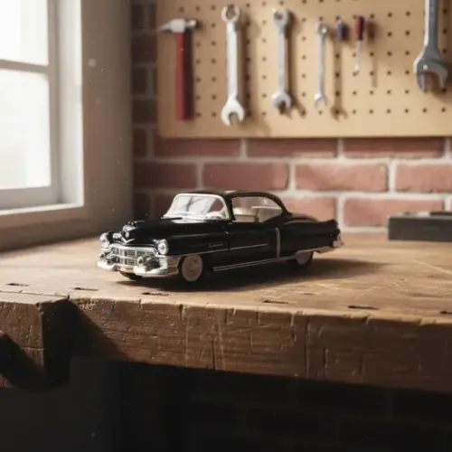 Carrinho Colecionável Cadillac Séries 62 1953 Miniatura