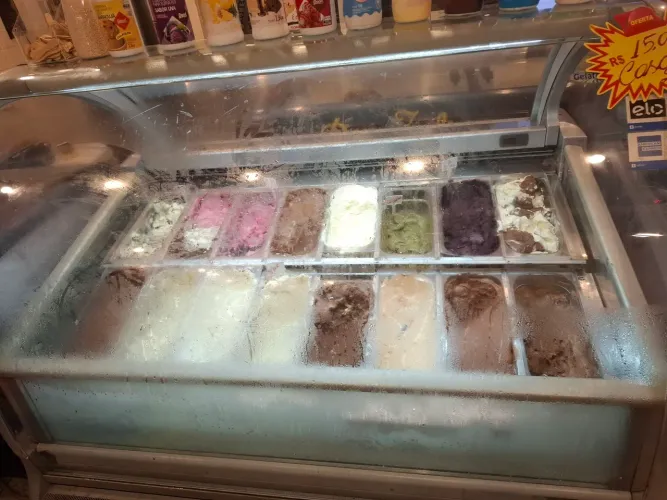 Vitrine para gelado ? 