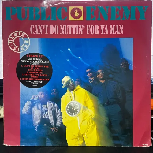 LP Vinil Public Enemy REMIX STRICTLY LIMITED EDITION