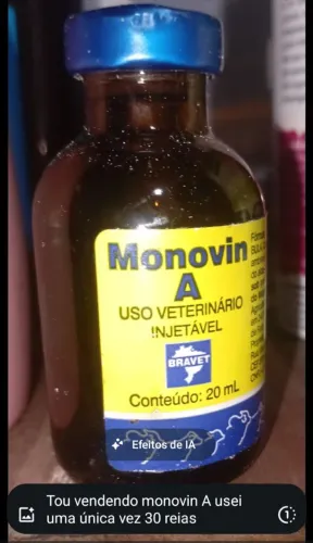 Monovin A cresce cabelo 