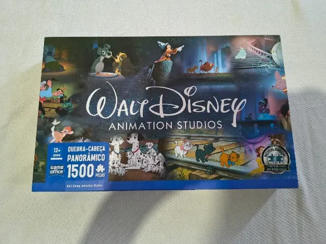 Quebra-cabeça Walt Disney Animation Studios Panorâmico - 1500 peças 