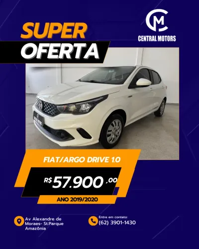 Fiat Argo Drive 1.0 6V Flex 2018