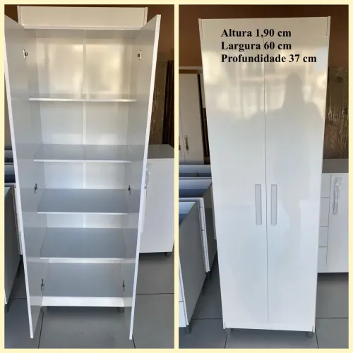 Armário multiuso com prateleiras - entrego hoje