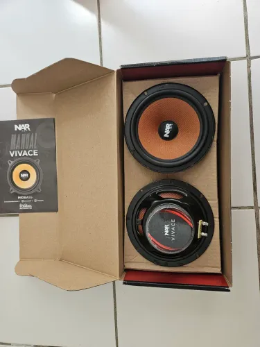 Alto falantes Nar Vivace Kevlar 6.5 polegadas