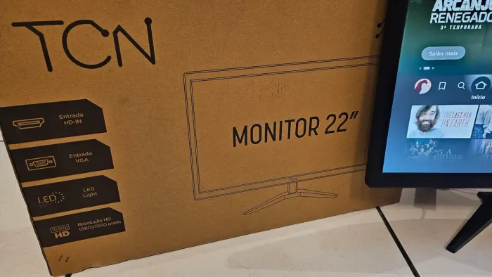 Monitor TCN 22" Novo com Garantia