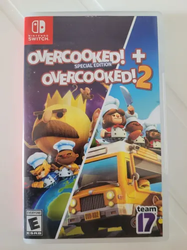 Overcooked 1 e 2 - Nintendo Switch