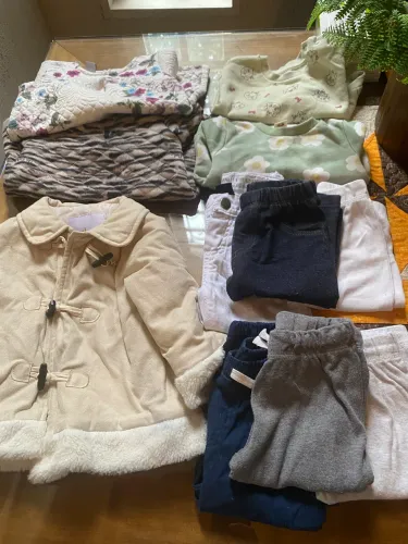 Lote roupa bebê menina
