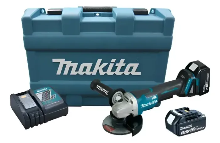 Esmerilhadeira 5 18v 2 Baterias E Maleta Makita - Dga505rfe