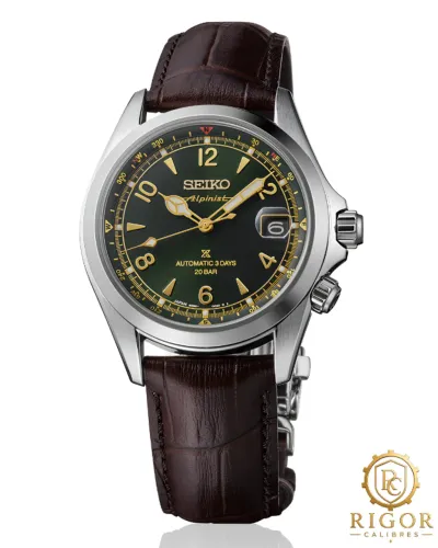 Relógio Seiko Prospex Alpinist Automático SBDC211/ SPB507 Mostrador Verde 200m
