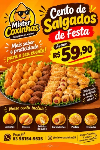 Salgados de festa