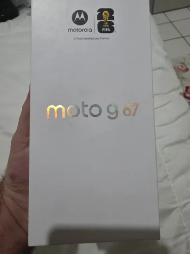 Moto g67 1 semana de uso novo novo