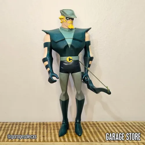 Boneco Arqueiro Verde Liga da Justiça Mattel - 25cm com Arco