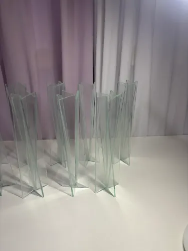 Vasos de vidro para arranjos e decoração 14 unidades