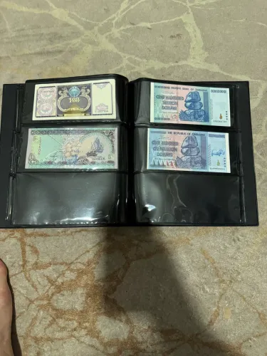  Cédulas estrangeiras! Preços variados! 