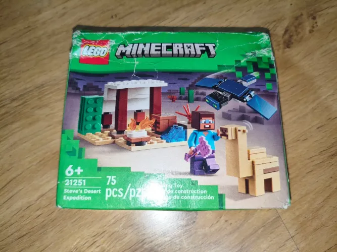 LEGO Minecraft Expedição do Steve ao Deserto (21251)