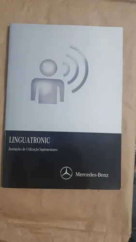 Mercedes suplemento manual linguatronic novo original 