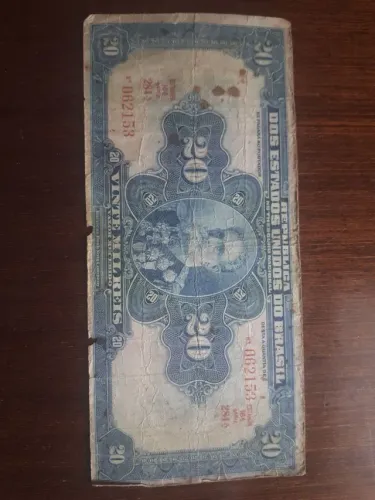 Cédula 20 Mil Réis 