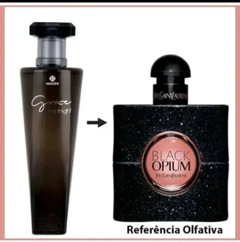 PERFUME HINODE ORIGINAIS GRACE MIDNIGHT novo frasco 