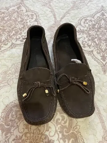 Mocassim Semi Novo 36, Couro Legítimo