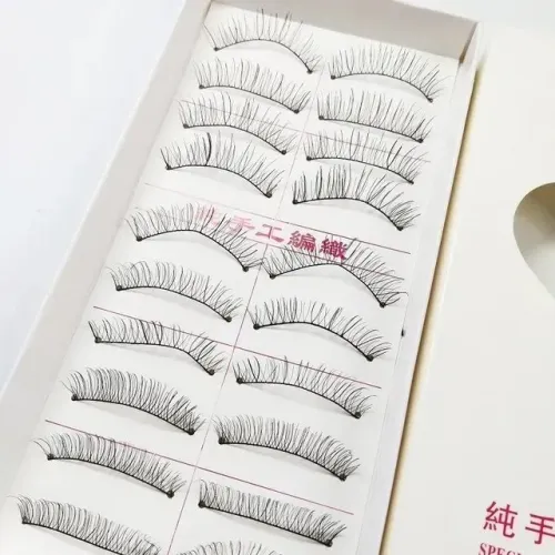 Kit De Cilios Postiços Com 10 Pares