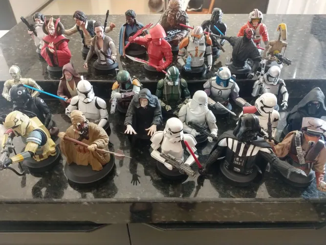 29 Bustos star wars - planeta deagostine