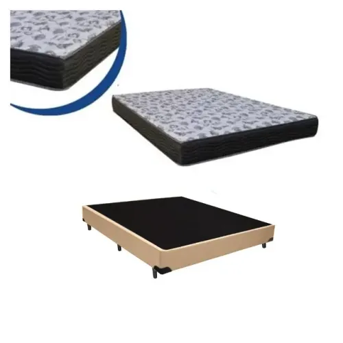 Cama Box Espuma 14cm Casal 