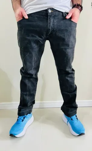 Calça jeans masculina Zara black tag