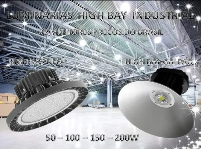 Linha iluminação LED para Obras Comerciais 