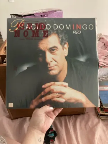 Plácido domingo - Rio - Lp disco de vinil 