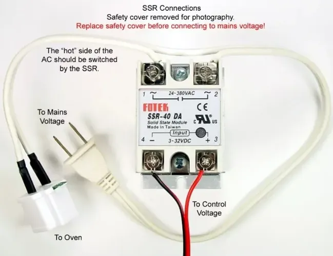 Rele De Estado Solido 24v - 380v 40a Ssr-40 Forno  Arduino Automação Robotica COD-CP301   