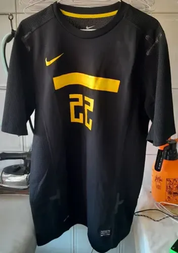 CAMISA GOLEIRO SELECAO BRASIL NIKE JOGOS OLIMPICOS LONDRES 2012 PRETA DE JOGO FRETE GRATIS