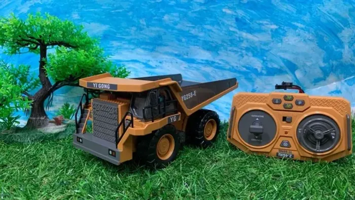 Carrinho Caminhão Caçamba de Brinquedo Controle Remoto