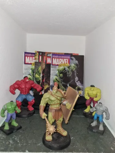 Lote Hulk - Marvel - Figure Action - Eaglemoss
