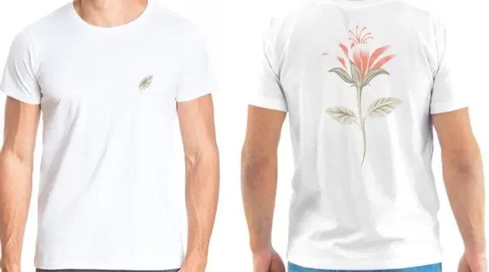 Gola Careca Estampada 