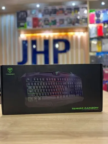 Teclado Gamer T-Dagger Tanker Rainbow Membrana T-TGK106 - Loja Física 