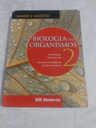 Biologia dos Organismos - Volume 2 - Amabis & Martho