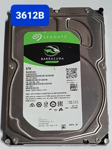 Placa Hd 8 Tb St8000dm004 - Fw: 0001 - Cod. 3612b