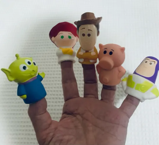 Bonecos de dedo Toy Story - Novos!