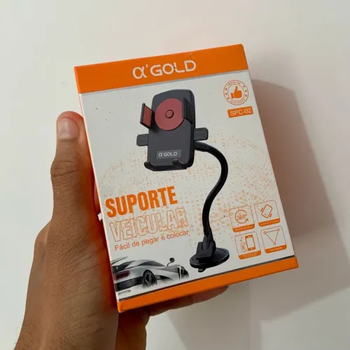 Suporte Veicular A'Gold - Fácil de usar!