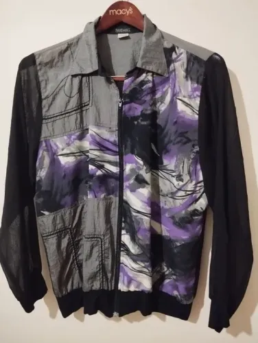 Blusa agasalho fashion retrô G