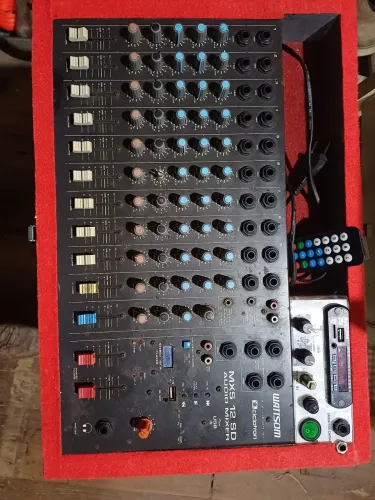 Mesa amplificada 12 canais - Bluetooth - eco..