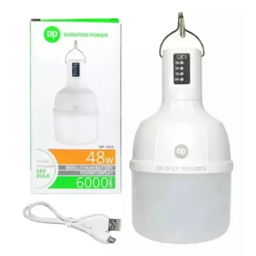 LAMPADA DE LED RECARREGAVEL PORTÁTIL 48W DP7814