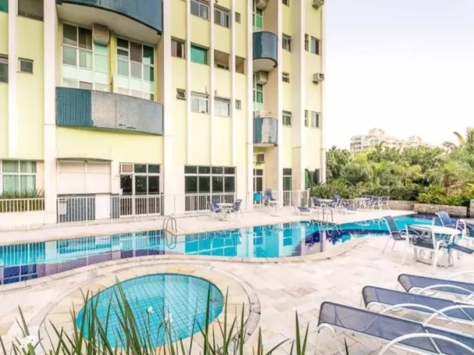 Recreio, Barra Bonita, apartamento duplex, 2 quartos (suite), finamente decorado, moveis p