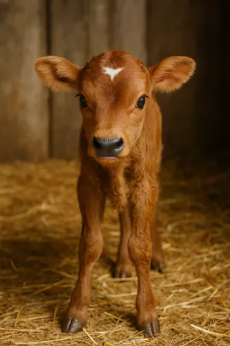 Bezerros Raça Jersey Alta genética leiteira