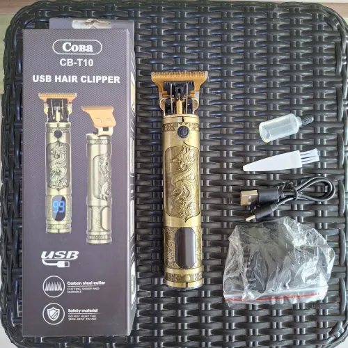 Máquina de cortar cabelo profissional kit completo - entrega em slz e região