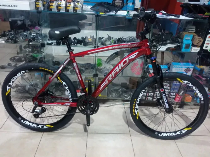Bicicleta Aro 26 alumínio Vmax - Nova Freio hidráulico 