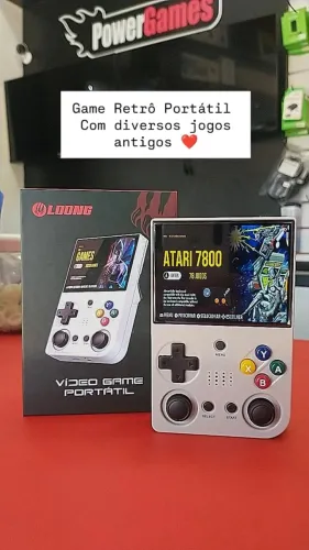 VIDEOGAME RETRÔ PORTATIL - COM DIVERSOS EMULADORES ANTIGOS