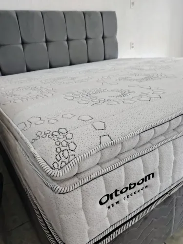 Colchão Ortobom New Freedom Queen com Molas Ensacadas