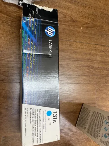 Toner HP 131A Cyan - Novo