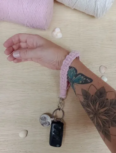 Lembrancinha macrame para casamento, aniversário, chá